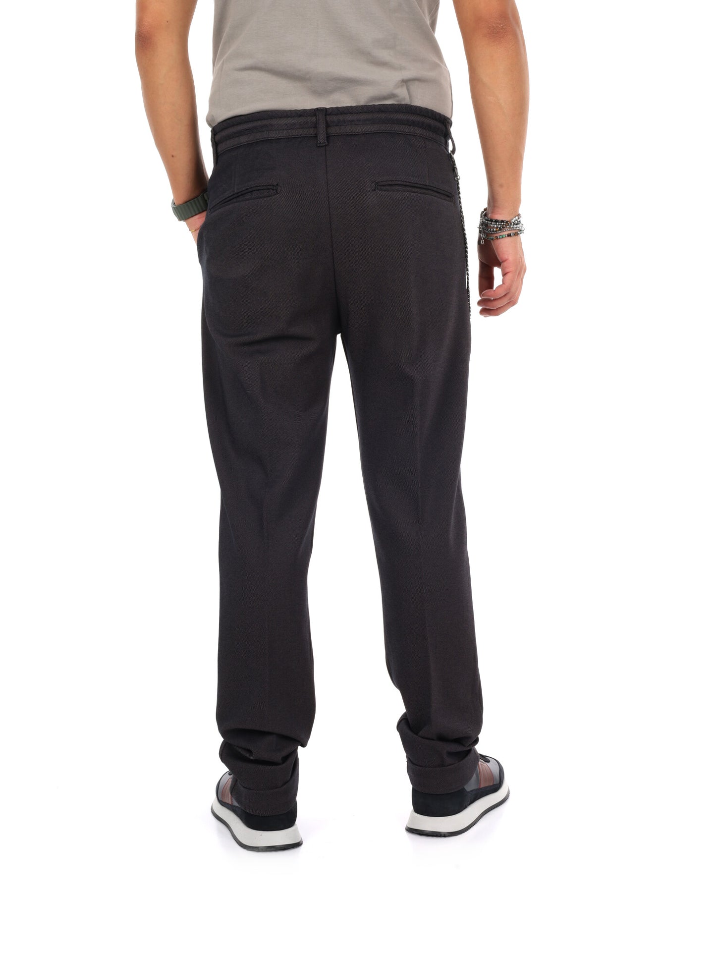 Fb Giubilo 92, pantalone da uomo marrone