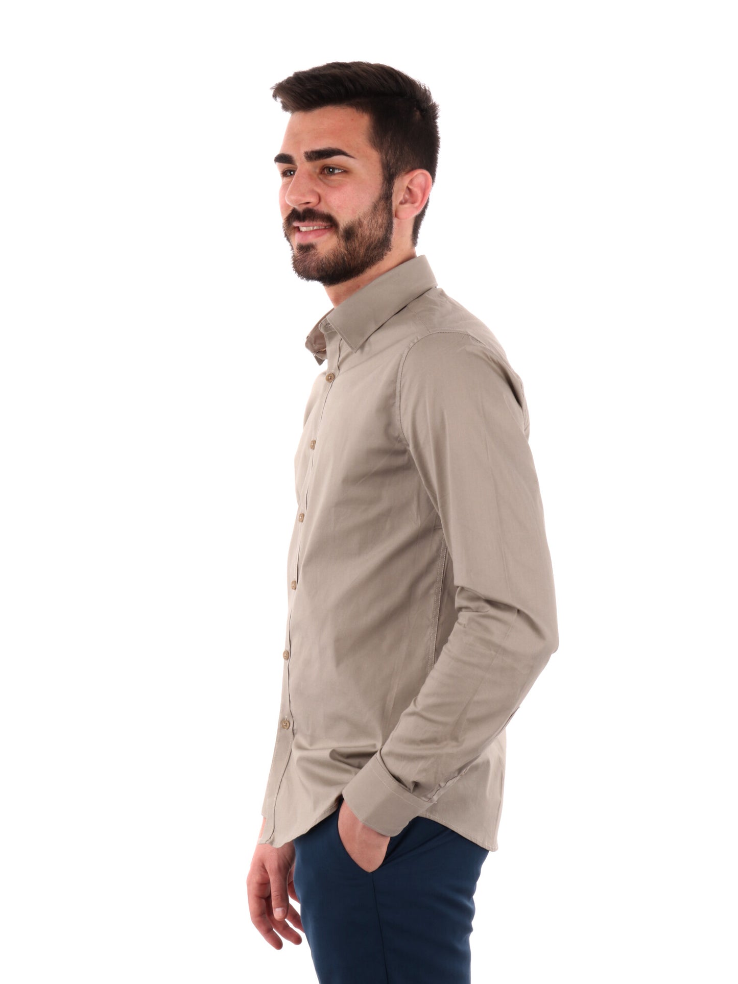GIANNI LUPO CAMICIA - BEIGE