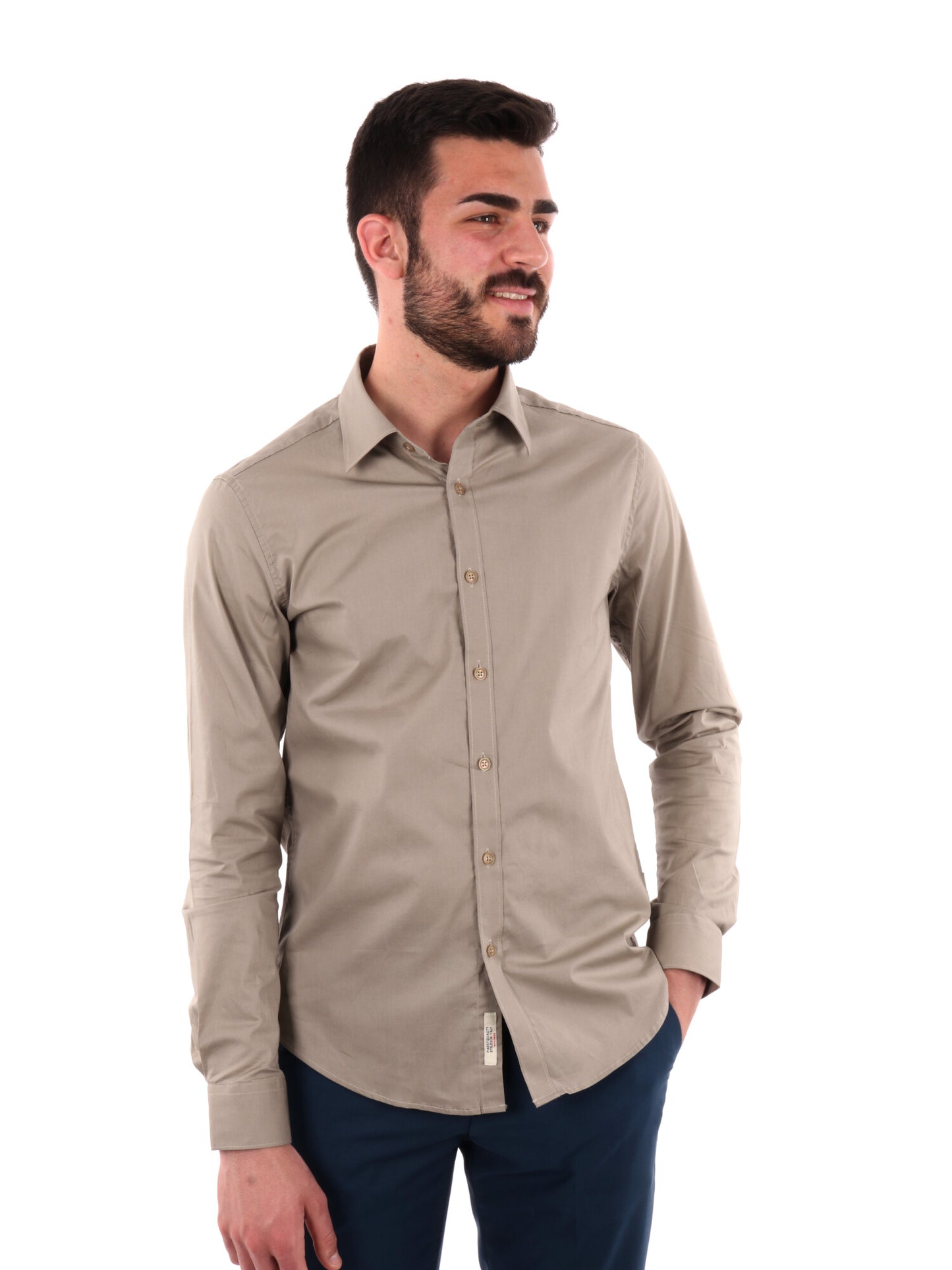 GIANNI LUPO CAMICIA - BEIGE
