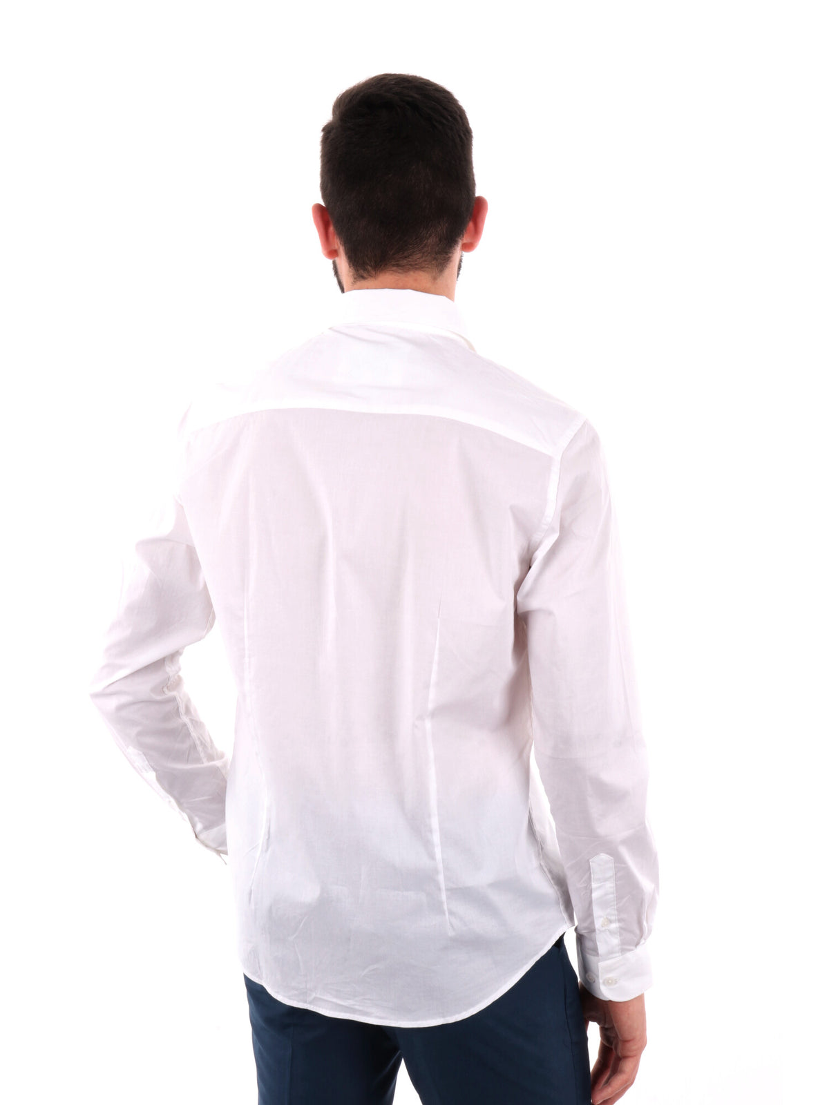 Gianni lupo camicia da uomo bianco