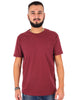 t-shirt-maniche-corte-bordeaux-da-uomo-gianni-lupo-casual