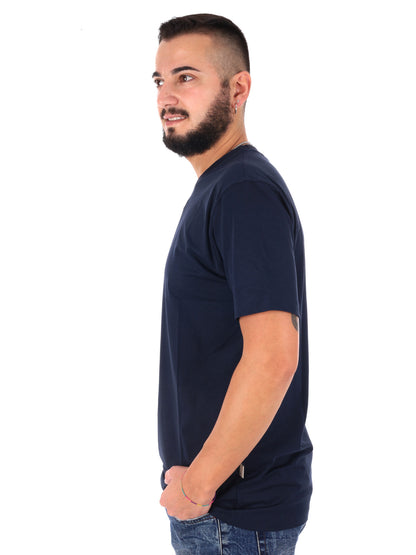 Gianni Lupo t-shirt casual da uomo blu