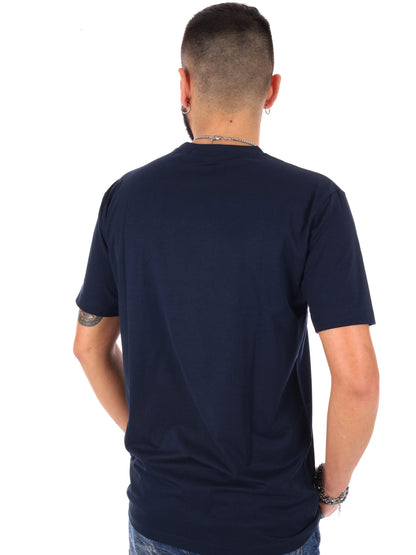 Gianni Lupo t-shirt casual da uomo blu