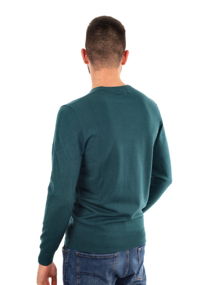 MAGLIA GIROCOLLO GIANNI LUPO DA UOMO VERDE