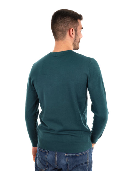 MAGLIA GIROCOLLO GIANNI LUPO DA UOMO VERDE