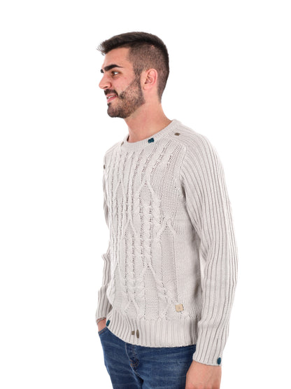 MAGLIOENE GIROCOLLO GIANNI LUPO DA UOMO GHIACCO