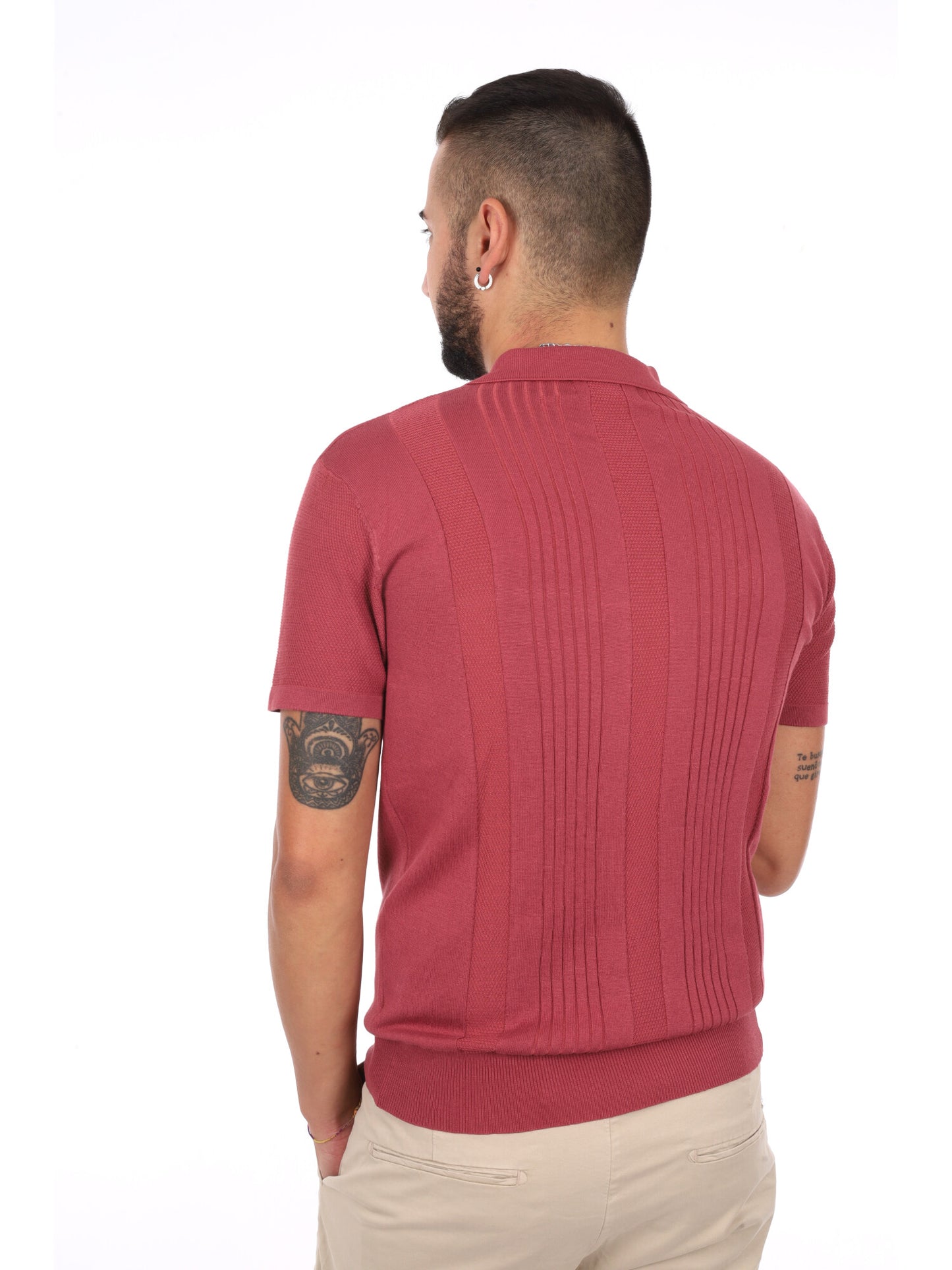 Polo uomo Gianni Lupo bordeaux perfetta per un look casual
