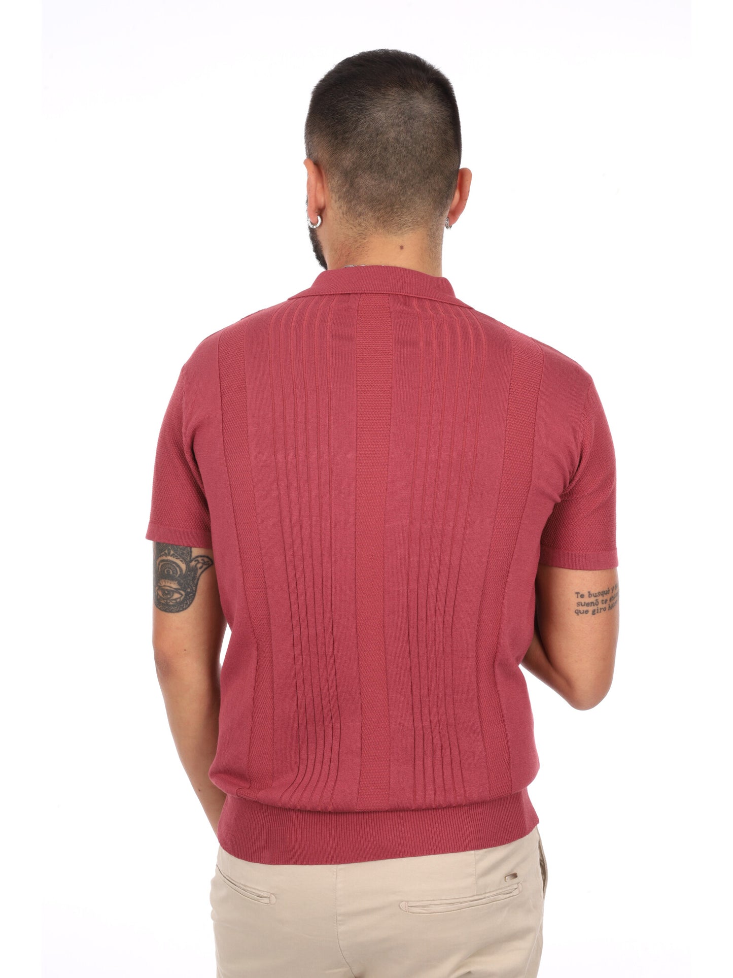 Polo uomo Gianni Lupo bordeaux perfetta per un look casual