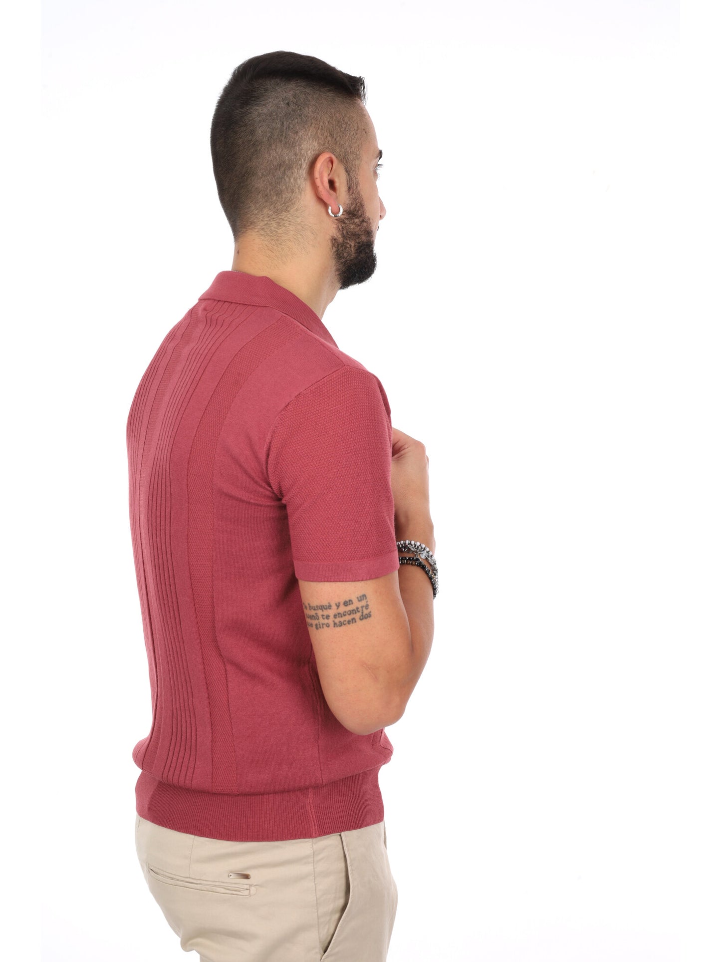 Polo uomo Gianni Lupo bordeaux perfetta per un look casual