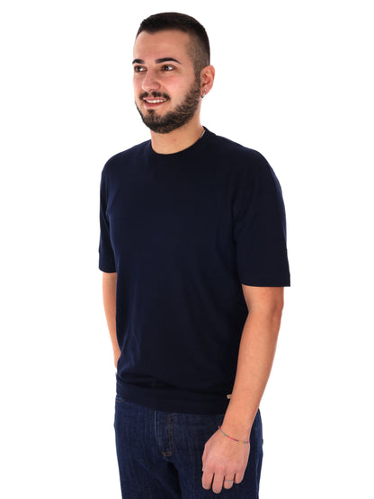 Gianni lupo t-shirt da uomo blu
