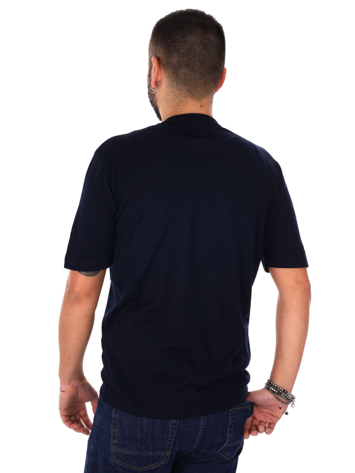 Gianni lupo t-shirt da uomo blu
