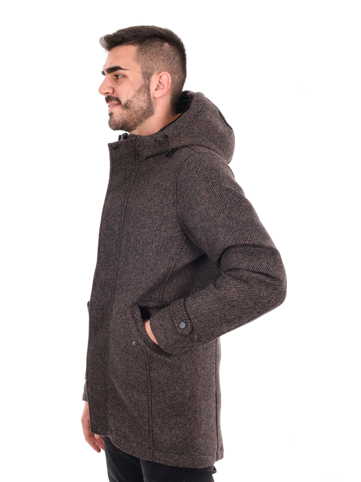 GIACCONE 2 IN 1 GIANNI LUPO DA UOMO MARRONE