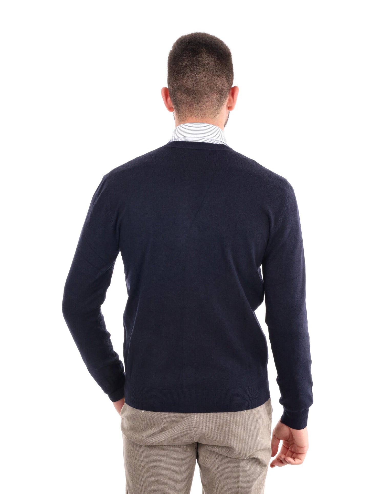 CARDIGAN GIANNI LUPO DA UOMO BLU