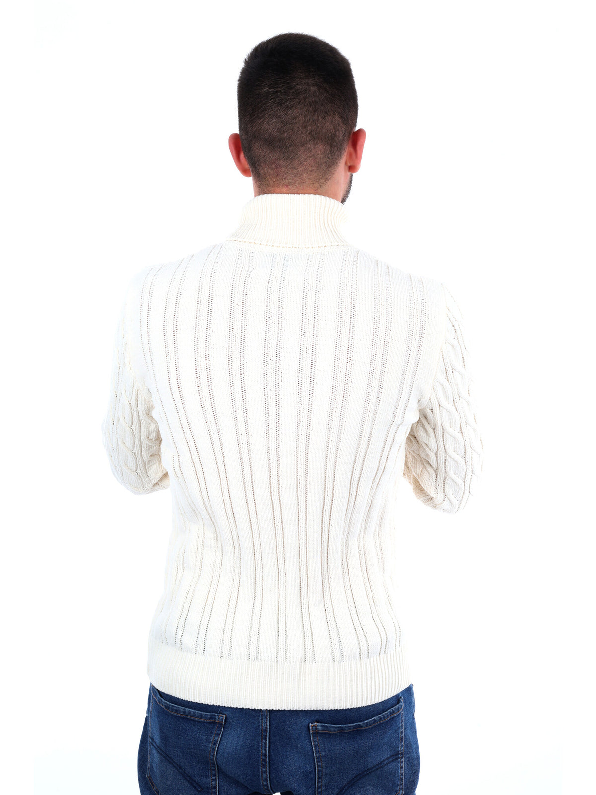 Gianni lupo dolc cin maglia da uomo bianco
