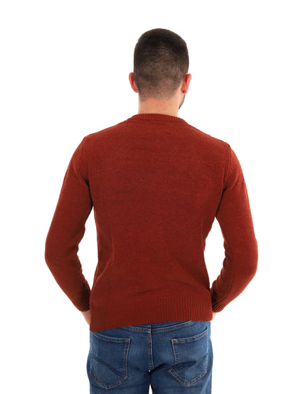 PULLOVER GIROCOLLO GIANNI LUPO DA UOMO COCCIO