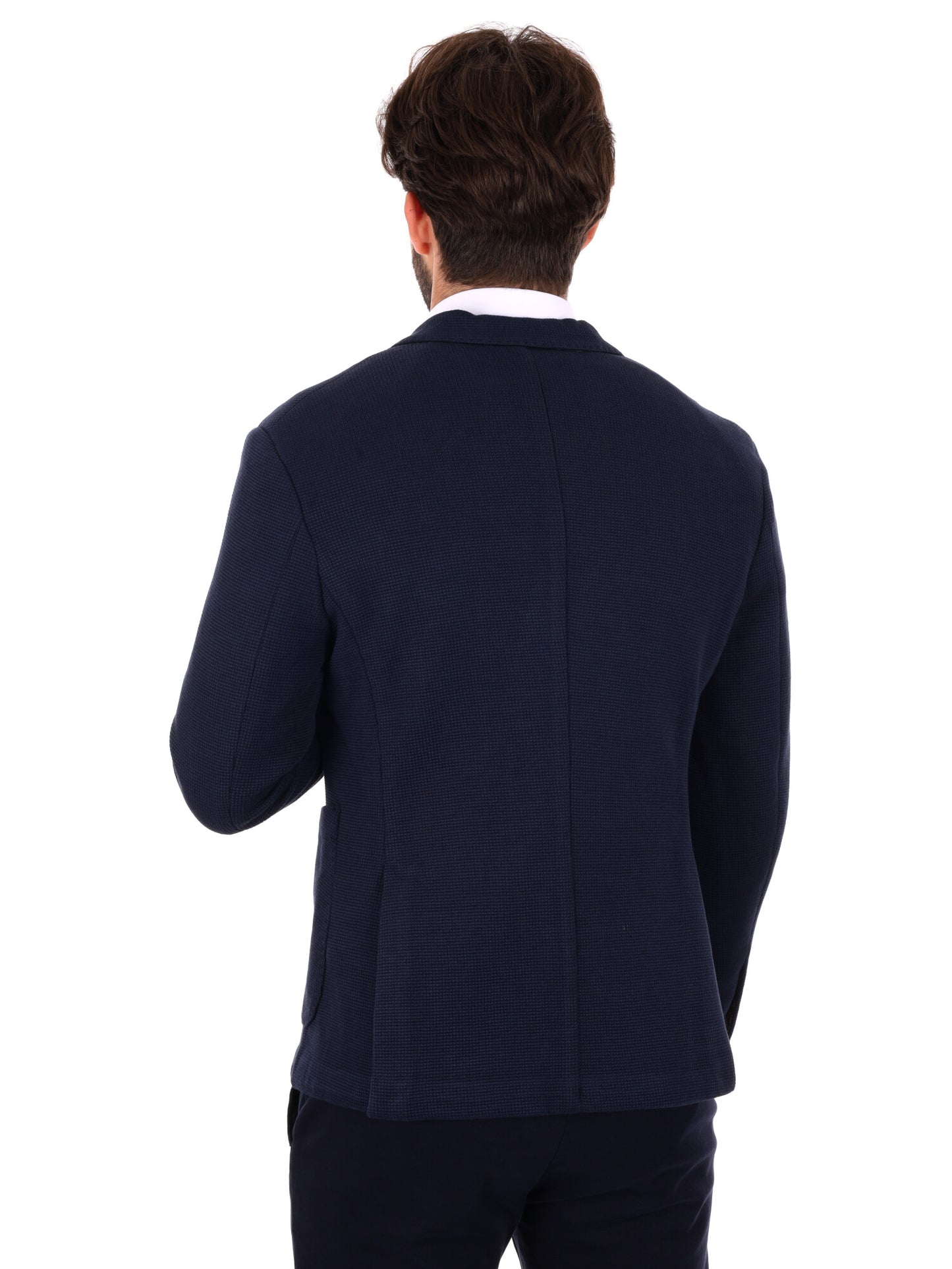 GIACCA MONOPETTO GIANNI LUPO BLU
