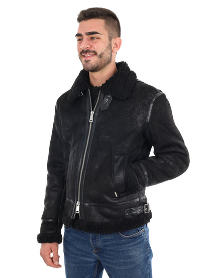 MONTONE GIANNI LUPO DA UOMO NERO