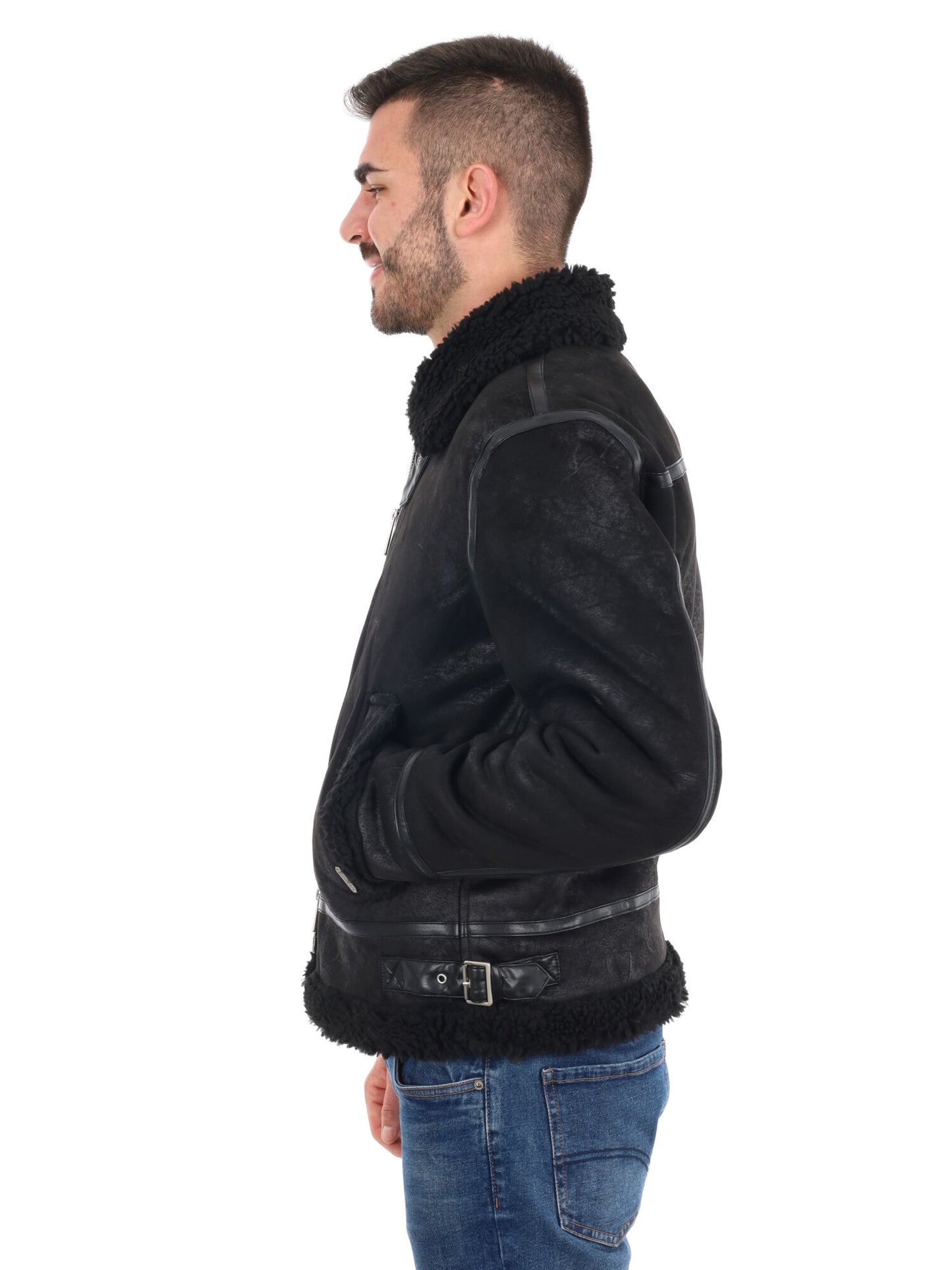 MONTONE GIANNI LUPO DA UOMO NERO