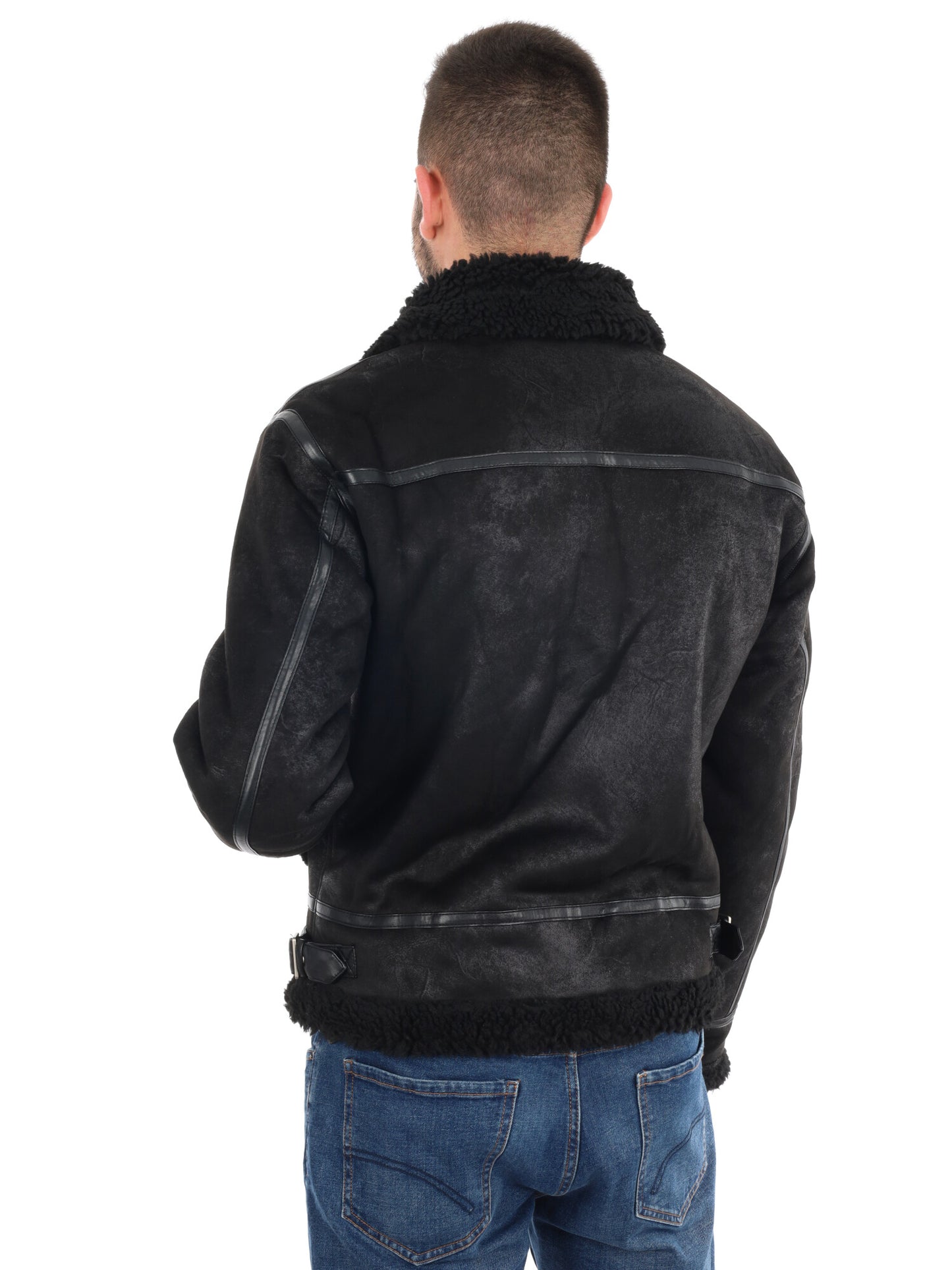 MONTONE GIANNI LUPO DA UOMO NERO