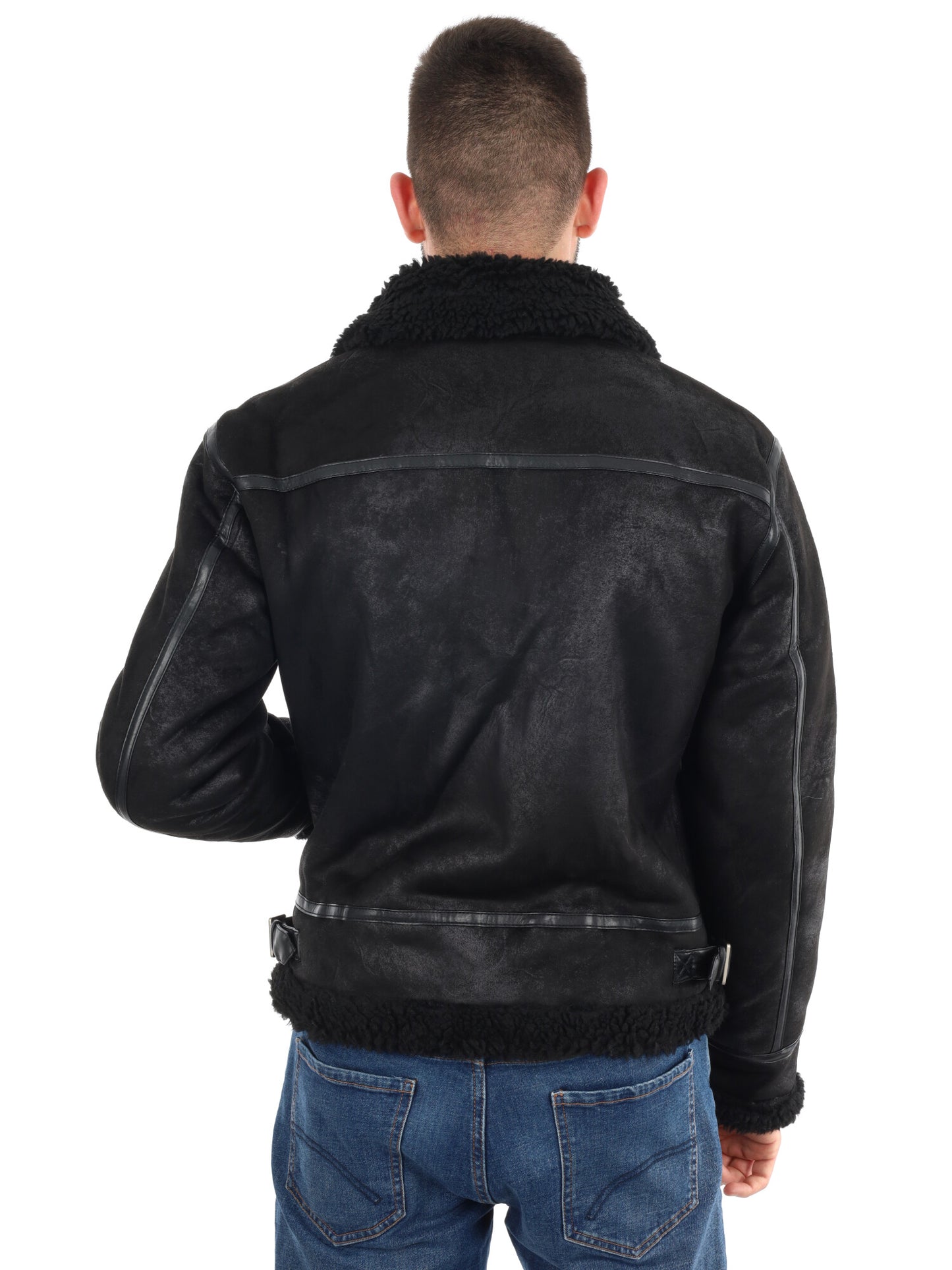 MONTONE GIANNI LUPO DA UOMO NERO