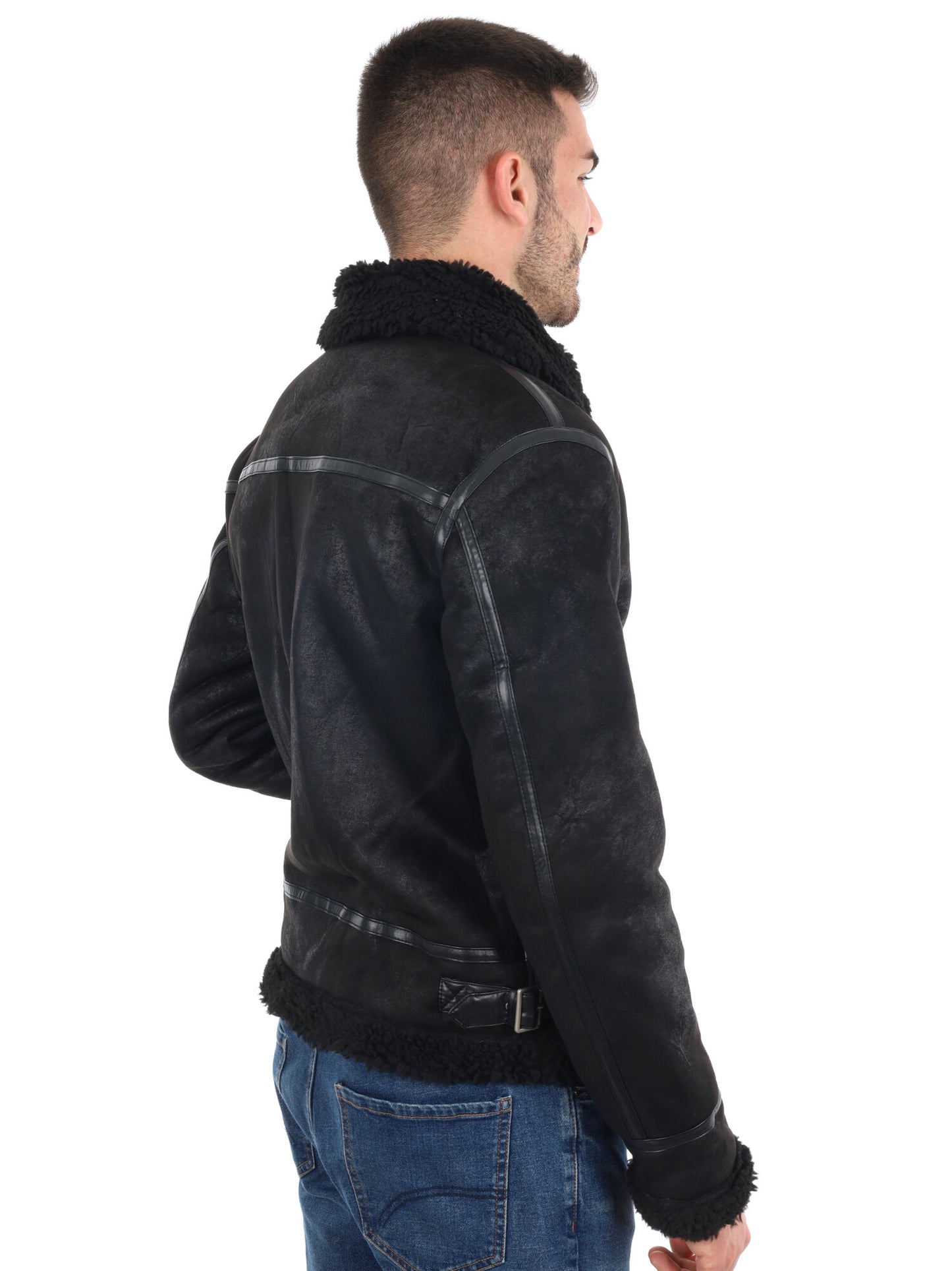 MONTONE GIANNI LUPO DA UOMO NERO