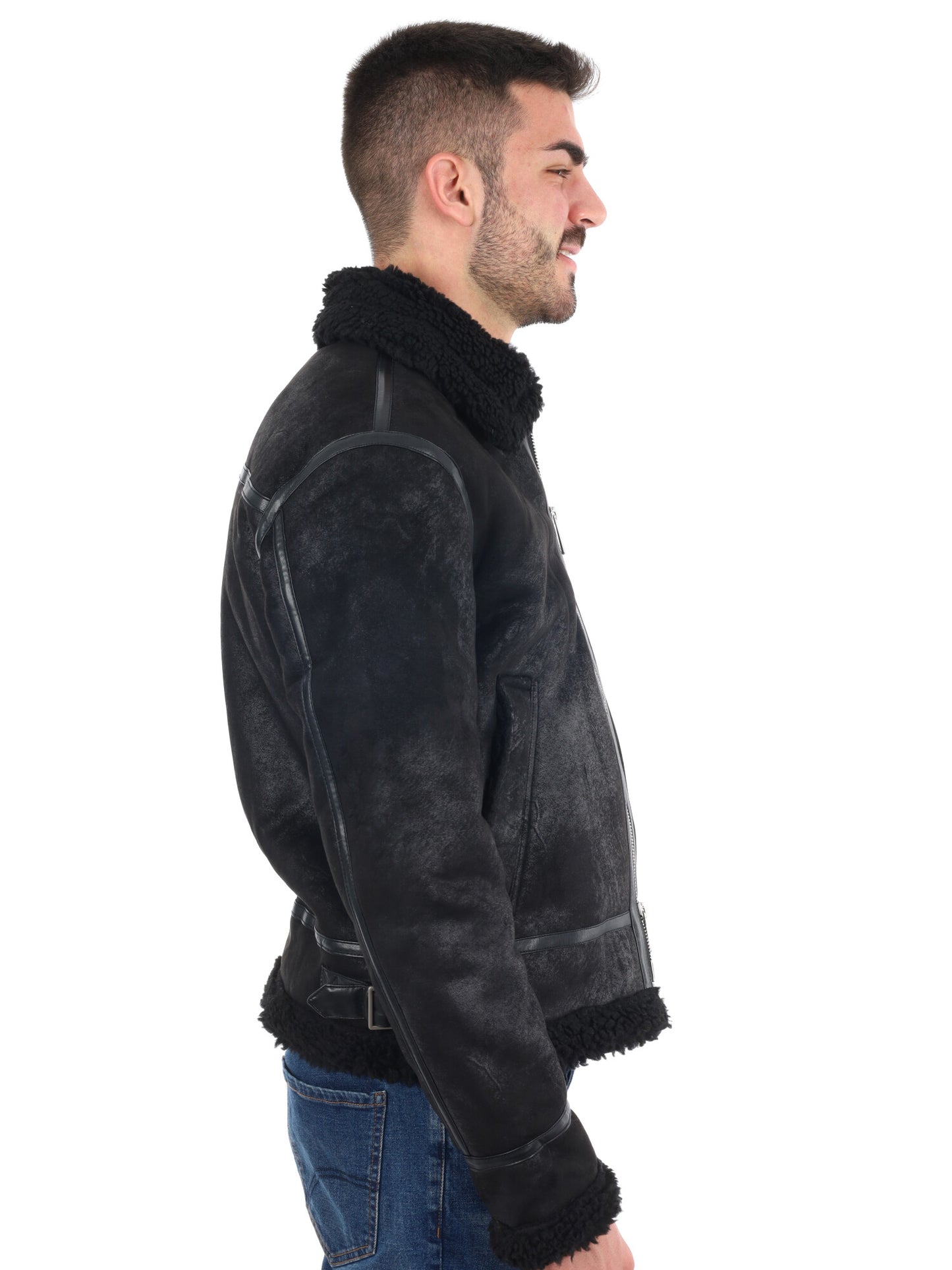 MONTONE GIANNI LUPO DA UOMO NERO