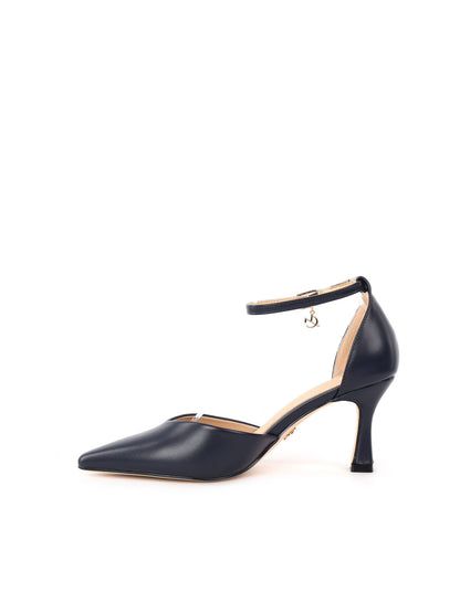 Clyo' decollete' decollete'/chanel da donna blu