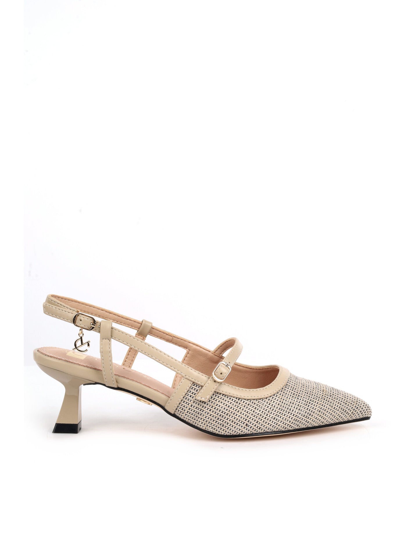 Décolleté Clyo' Chanel beige elegante da donna