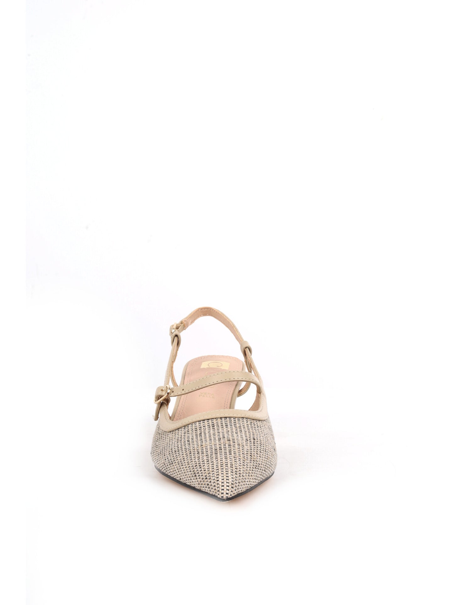 Décolleté Clyo' Chanel beige elegante da donna