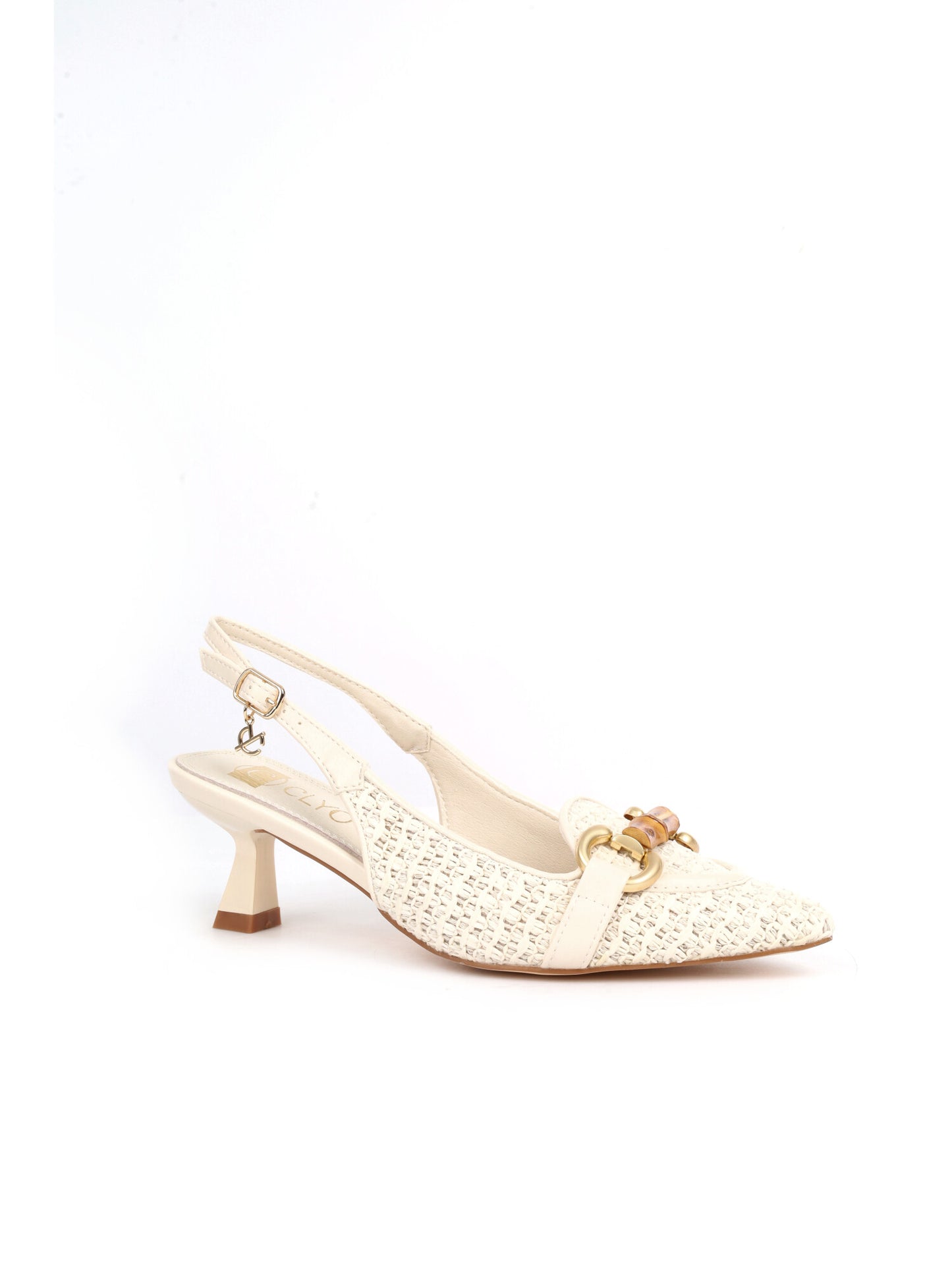 Décolleté Clyo' Chanel bianca da donna elegante e raffinata