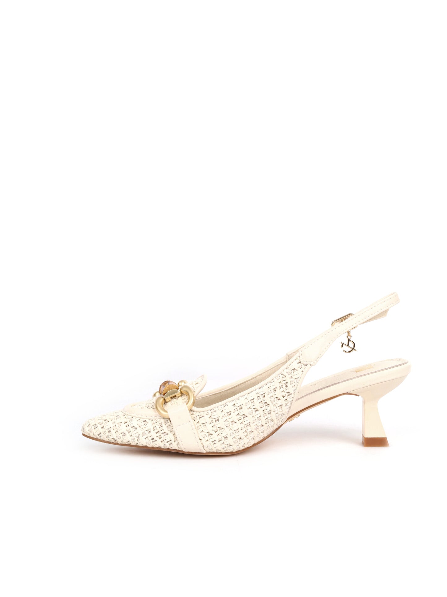 Décolleté Clyo' Chanel bianca da donna elegante e raffinata
