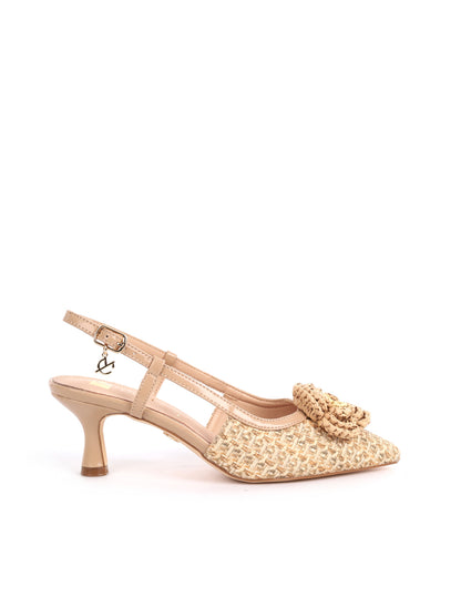 Décolleté elegante Clyo' in beige da donna per un look raffinato