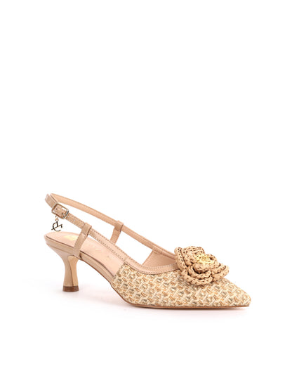 Décolleté elegante Clyo' in beige da donna per un look raffinato