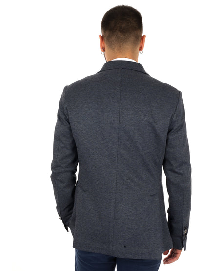 Fb GTS228 37, giacca da uomo blu