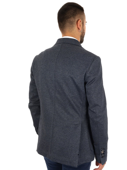 Fb GTS228 37, giacca da uomo blu