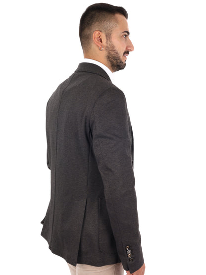 FB GTS228 6, giacca da uomo marrone