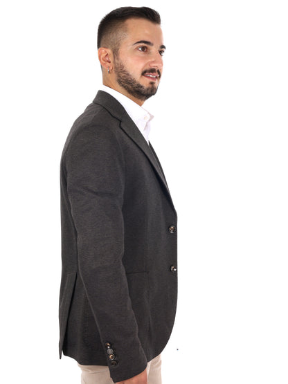 FB GTS228 6, giacca da uomo marrone