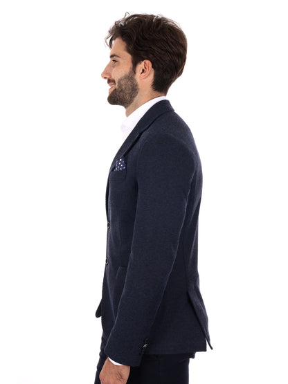 GIACCA MAGLIA FB DA UOMO BLU