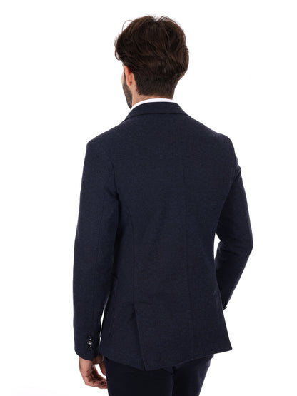 GIACCA MAGLIA FB DA UOMO BLU