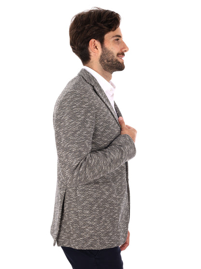 GIACCA MAGLIA MONOPETTO FB DA UOMO CAMMELLO