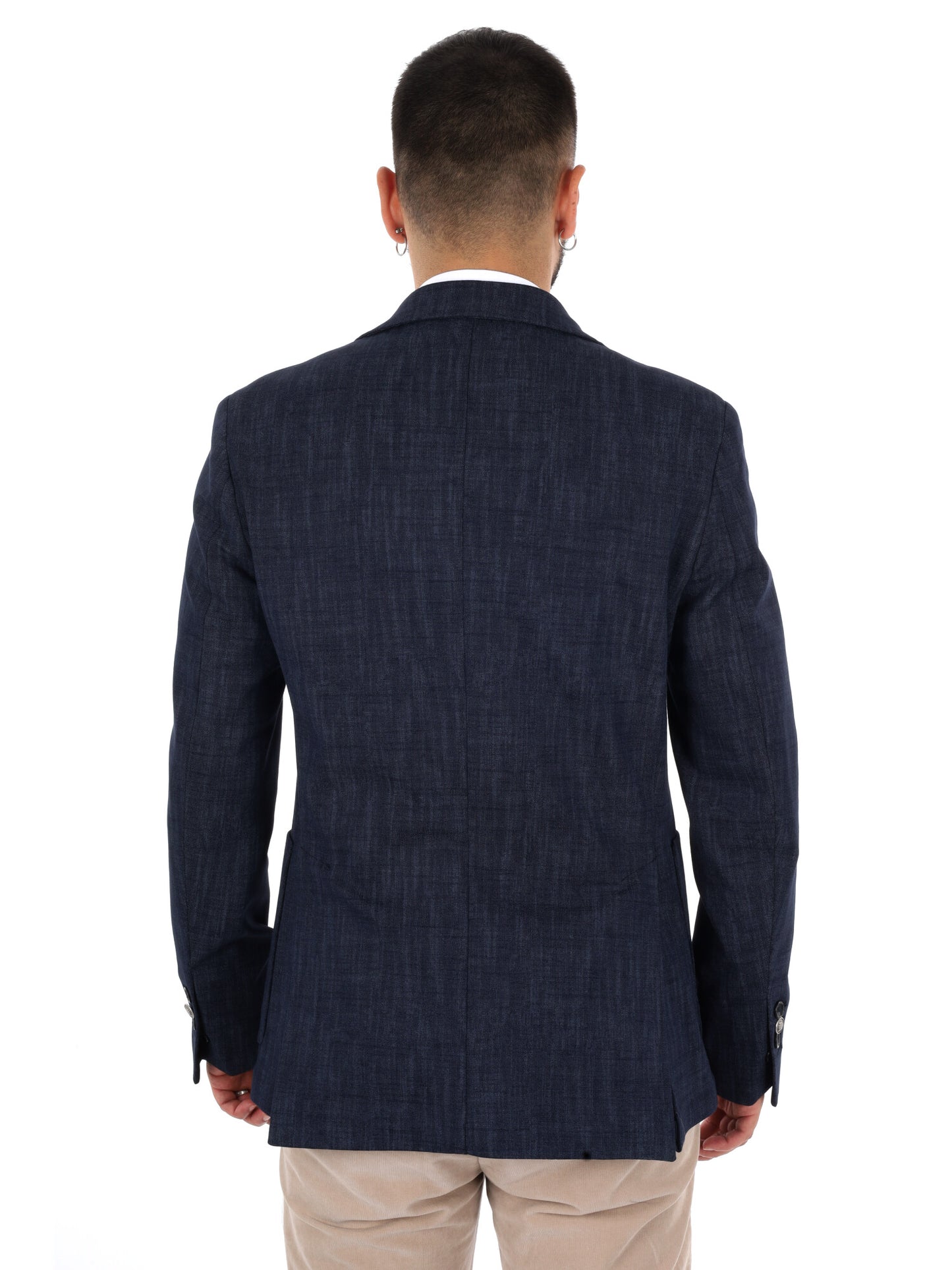 Fb Gts239 0502, giacca da uomo blu