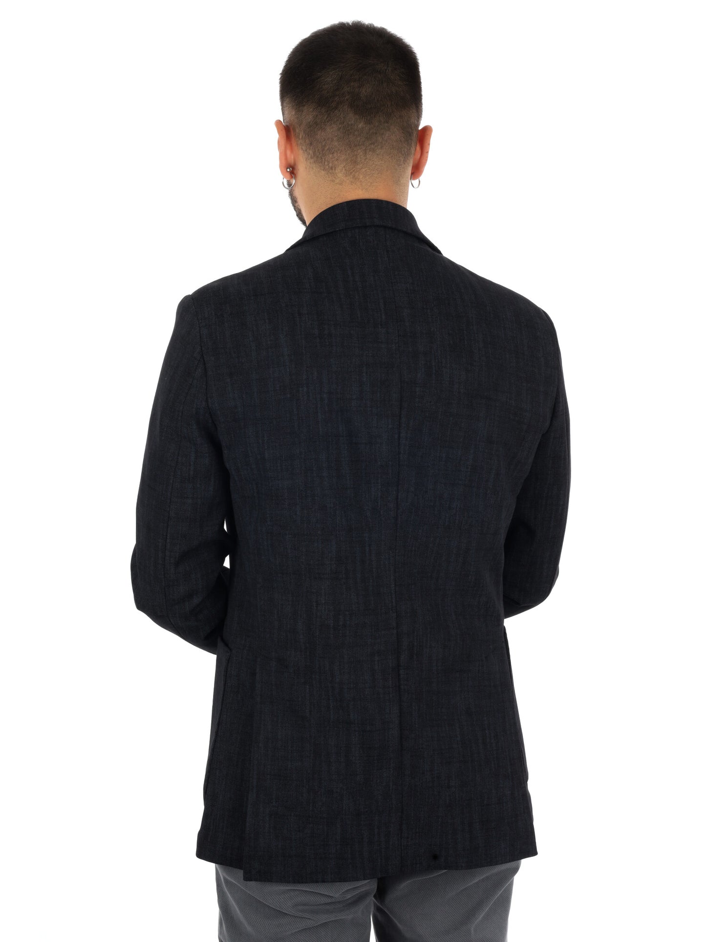Fb GTS239 0999, giacca da uomo nera