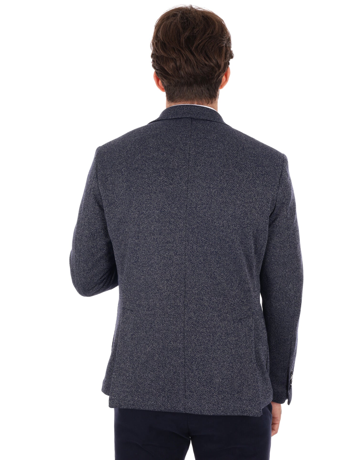 GIACCA MAGLIA FB DA UOMO BLU BIANCO