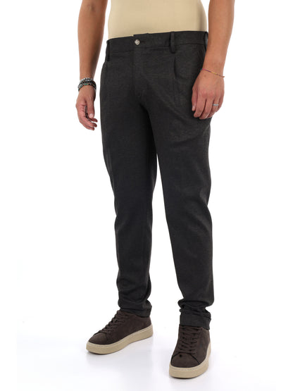 Fb GTS328 6, pantalone da uomo marrone