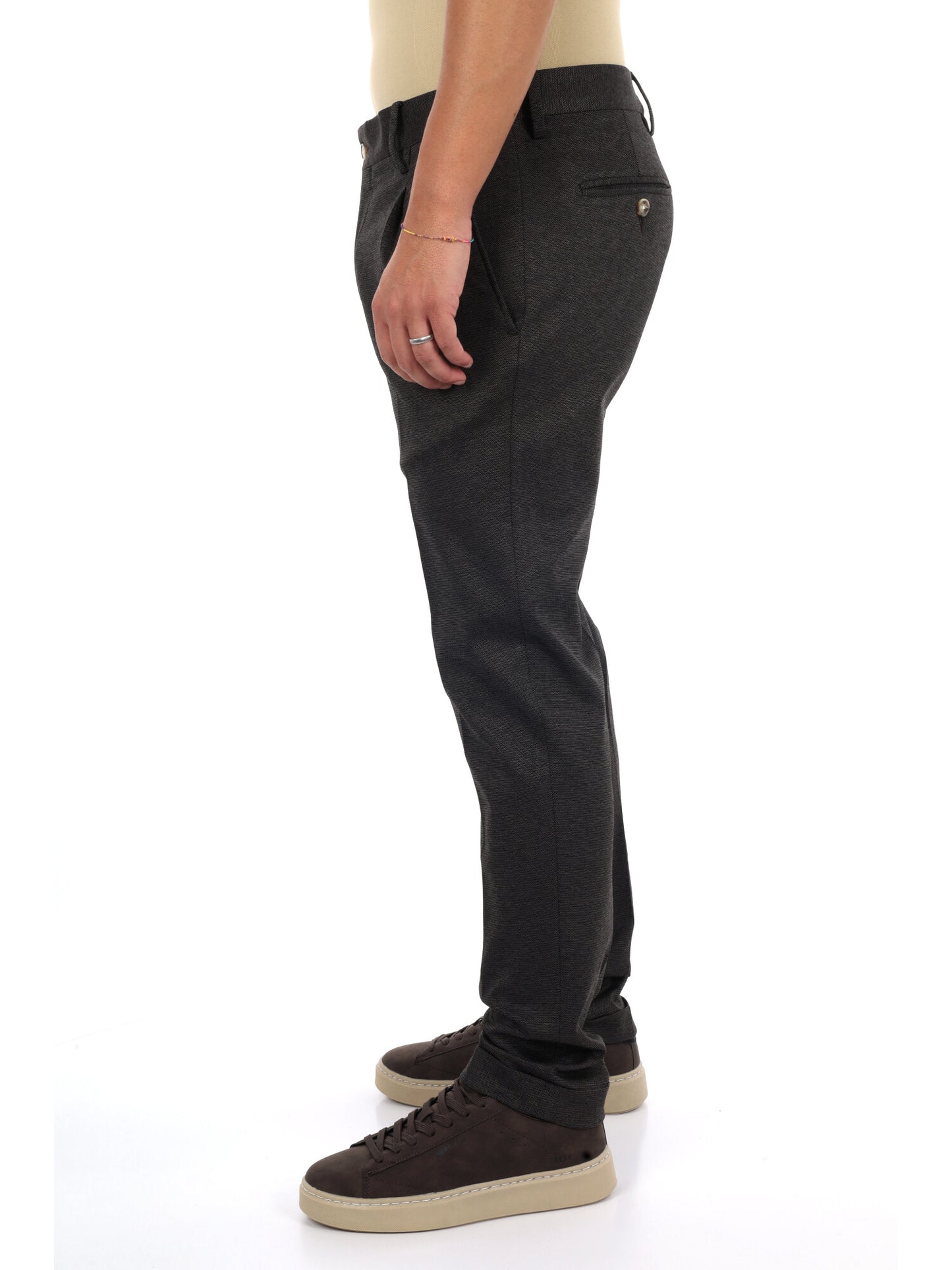 Fb GTS328 6, pantalone da uomo marrone