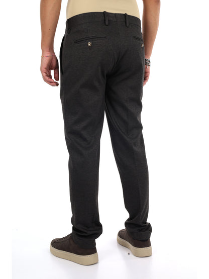 Fb GTS328 6, pantalone da uomo marrone