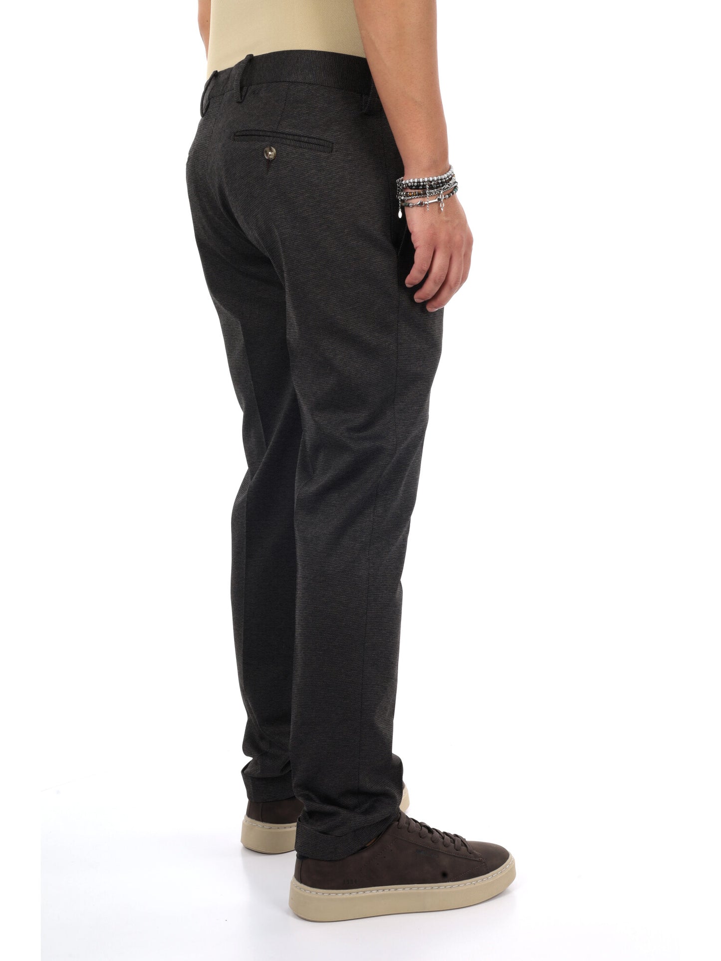 Fb GTS328 6, pantalone da uomo marrone