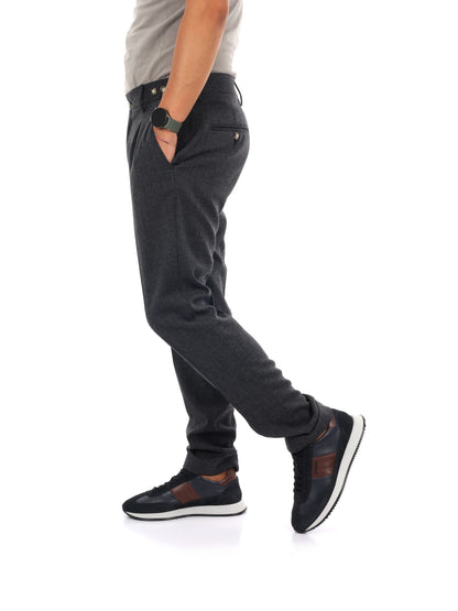 Fb Gts329 10, pantalone da uomo grigio