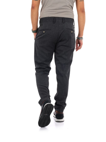 Fb Gts329 10, pantalone da uomo grigio