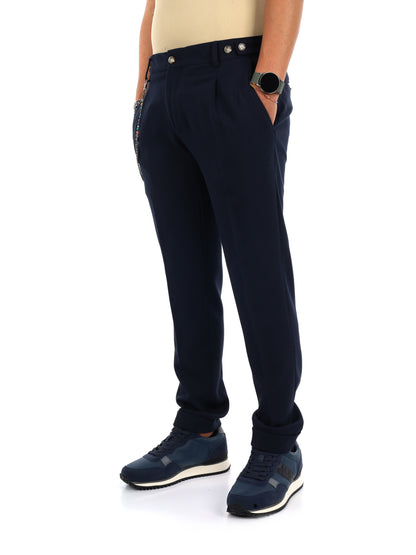 Fb GTS329 4, pantalone da uomo blu